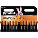 PACK DE 10 PILAS AA DURACELL PLUS POWER BOOST DPBLR6B10 1.5V ALCA