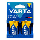 BATERIA VARTA LONGLIFE POWER D - LR20 (BLISTER 2 UNID.) Ø34,2 X 6
