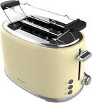 TORRADEIRA CECOTEC TOAST&TASTE 1000 RETRO DOUBLE BEGE