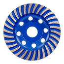 REBOLO COPA DIAMANTE COM FILEIRA DE DENTES TURBO Ø115 X 22,2 MM