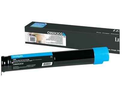 Lexmark C950X2CG toner 1 unidade(s) Original Ciano