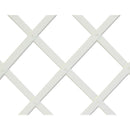 TRELIÇA DE PLÁSTICO 1X2M COR BRANCO PERFIL DE LAMINAS 22X6MM