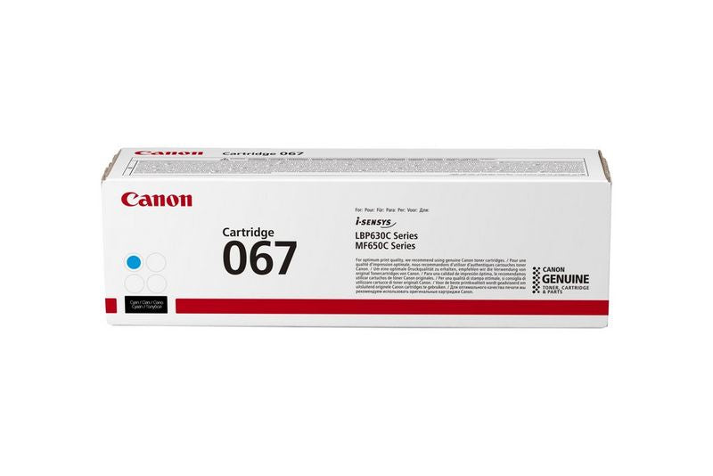 Canon 067 toner 1 unidade(s) Original Ciano