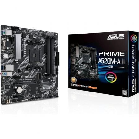 PLACA BASE ASUS PRIME A520M-A IICSM SOCKET AM4 MICRO ATX