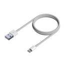 AISENS A102-0542 cabo Lightning 0,5 m Branco