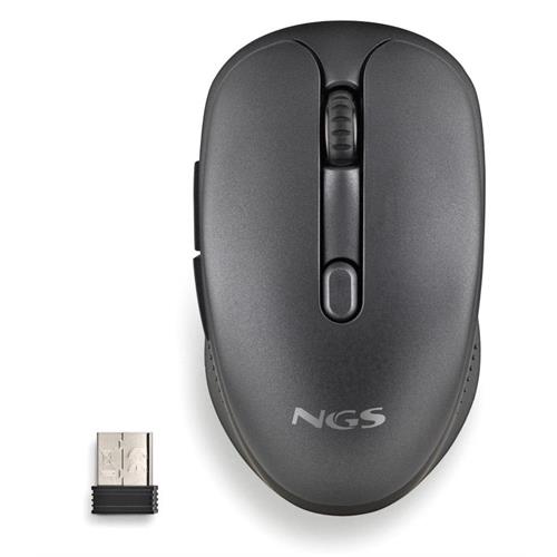 NGS EVO RUST rato Mão direita RF Wireless Ótico 1600 DPI