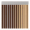CORTINA PER PORTA MODELO ´´FERRARA´´ OPACA CASTANHO-MARFIM 90X2