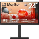 MONITOR PROFESIONAL LG 24BA850-B 23.8" FULL HD WEBCAM MULTIMEDIA