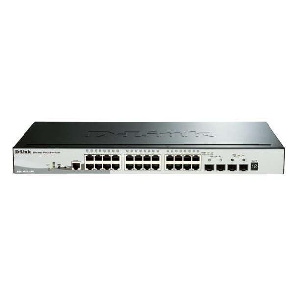 D-LINK SWITCH SMARTPRO 24X101001000+2XSFP+2X10G SFP+ POE+