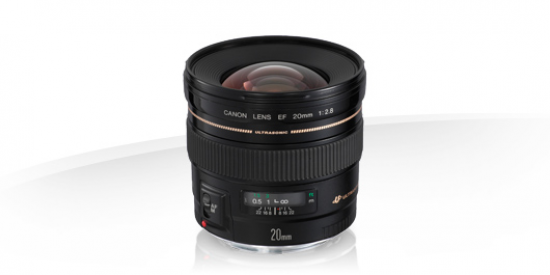 Canon EF 20mm f/2.8 USM SLR Objetiva ultra ampla Preto