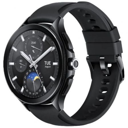 XIAOMI WATCH 2 PRO 4G BLACK CASE WITH BLACK FLUORORUBB BHR7208GL