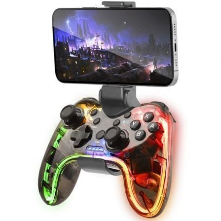 Mars Gaming MGPBT controlador de jogo Preto Bluetooth/USB Gamepad