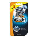 CUCHILLA DE AFEITAR BIC FLEX3 CLASSIC 6 UDS