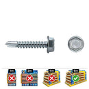 CAIXA 500 UNID. PONTA BROCA HEXAGONAL DIN/REF 7504K Ø5,5X19MM ZIN