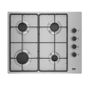 BEKO PLACA 4 GAS 60CM S/ISQUEIRO VALVULA SEGURANÇA INOX