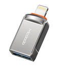 ADAPTADOR USB 3.0 PARA LIGHTNING MCDODO OT-8600