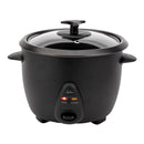 PANELA DE ARROZ ELÉTRICA 900 W 2,2 L, PRETA, Ø 29 X 29 CM