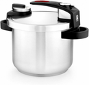 PANELA DE PRESSÃO TEKNA A185602 Ø22CM 6L AÇO INOX PARA INDUÇÃO