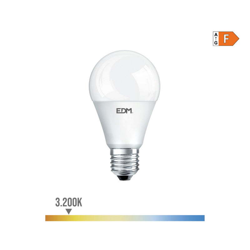 LÂMPADA DE LED STANDARD E27 12W 1154LM 3200K LUZ QUENTE Ø6X11,5CM