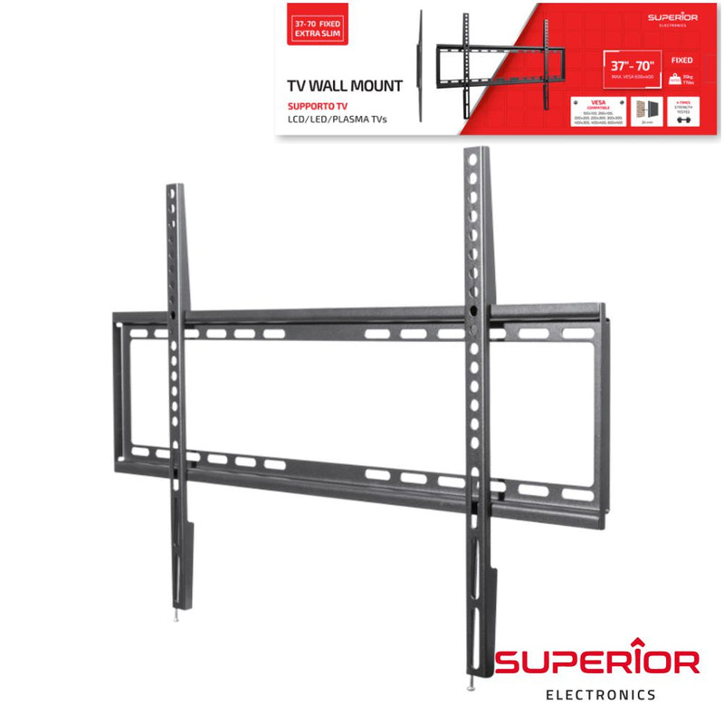 SUPORTE LCDLED 3770" FIXO SLIM VESA 600400 35KG