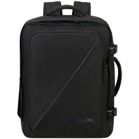 MOCHILA AMERICAN TOURISTER TAKE2CABIN M CAPACIDAD 38.2L PRETA