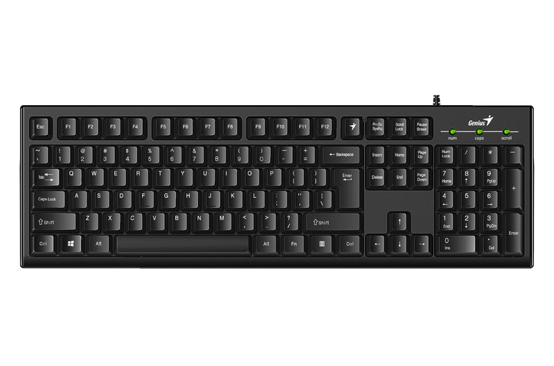 TECLADO KB-100 BLACK USB, AI KEY