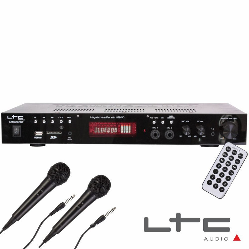 AMPLIFICADOR STEREO HIFI 2X50W VÍDEO HDMI USBFMBTSD 2 MI