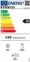 FRIGORÍFICO COMBINADO INFINITON FGC868WG BRANCO