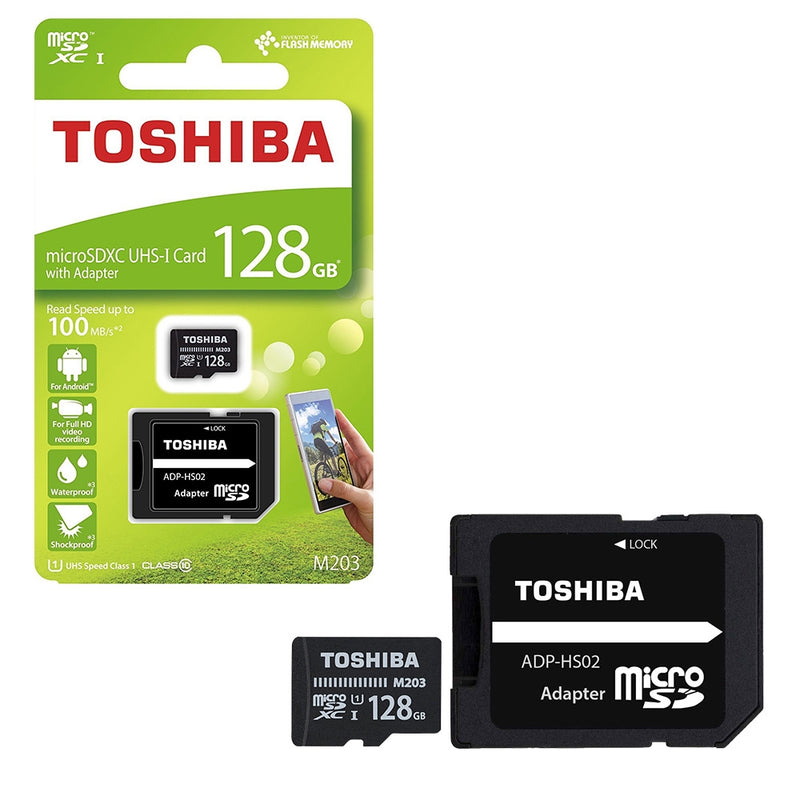 Toshiba THN-M203K1280EA cartão de memória 128 GB MicroSD UHS-I Cl