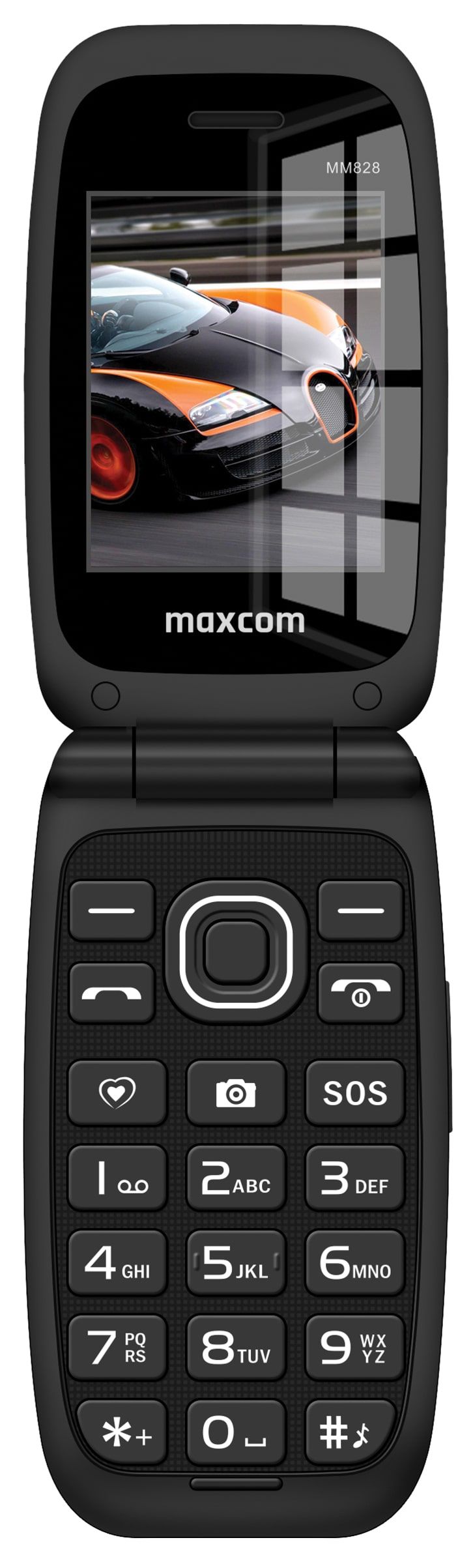 TELEFONE MAXCOM MM828 2,4" 4G BLACK