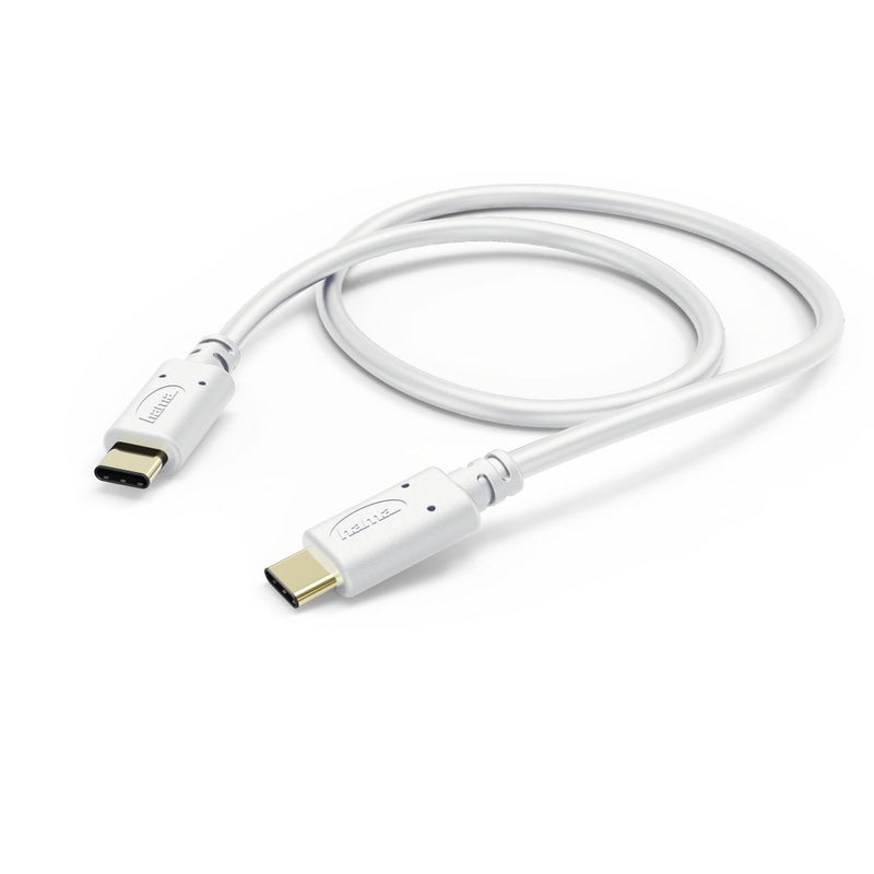 CABO HAMA USB-C - USB-C CHARGINGDATA CABLE, 0.2 M, BRANCO