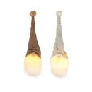 FIGURA GNOME COM LUZ FIXA 6 X 20 X 6 CM, VÁRIAS CORES