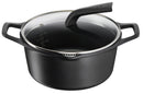 Tefal Robusto E2494644 assadeira Redondo Alumínio fundido Caçarol