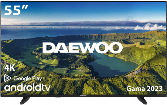 TV DAEWOO 55" 55DM72UA UHD ANDROIDTV HDR10 ALLM