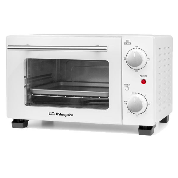 HORNO DE SOBREMESA ORBEGOZO HO 975 800W CAPACIDAD 10L BLANCO