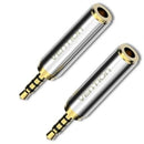 ADAPTADOR JACK VENTION VAB-S02 JACK 2.5 MACHO - JACK 3.5 HEMBRA