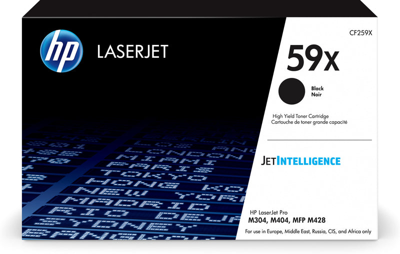 HP Toner LaserJet Original 59X Preto de elevado rendimento