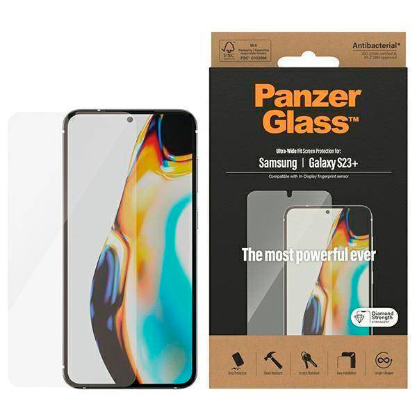 PanzerGlass Ultra Wide Fit Proteção de ecrã transparente Samsung