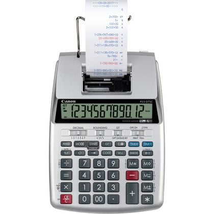 Canon P23-DTSC calculadora PC Calculadora de impressão Prateado