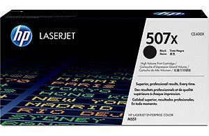 TONER ORIGINAL HP 507X PRETO ALTO RENDIMENTO -CE400X