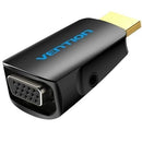 ADAPTADOR CONVERSOR VENTION AIDB0 HDMI MACHO A VGA HEMBRA AUDIO J