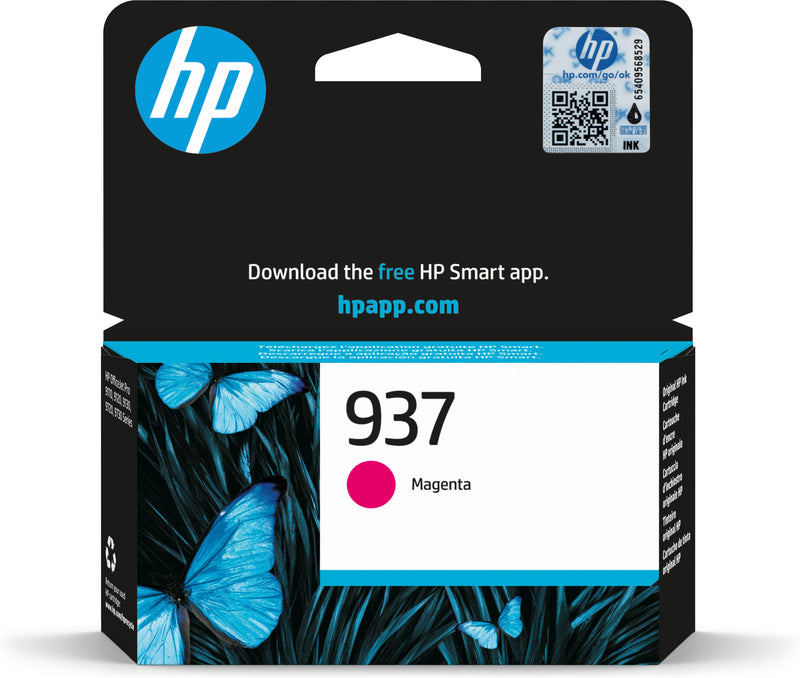 HP Tinteiro Original 937 Magenta