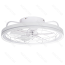 VENTILADOR DE TETO COM LUZ, 19,5 POLEGADAS, 5 PÁS, 6 VELOCIDADES,
