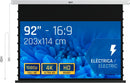 PANTALLA MURAL IGGUAL 16:9 203X114CM 92" ELECTRICA