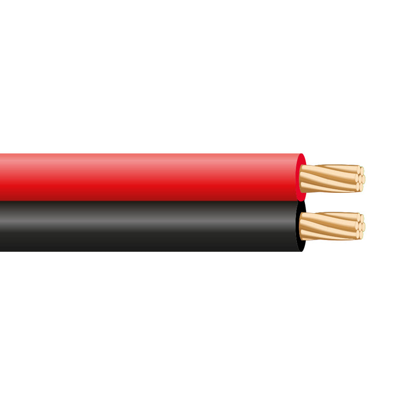 PARALELO 2X0,5MM VERMELHO E PRETO 48V LSHZ 100M