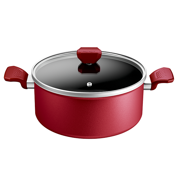 TACHO TEFAL DAILY EXPERT INDUÇÃO 24CM + TAMPA VIDRO - C2894602