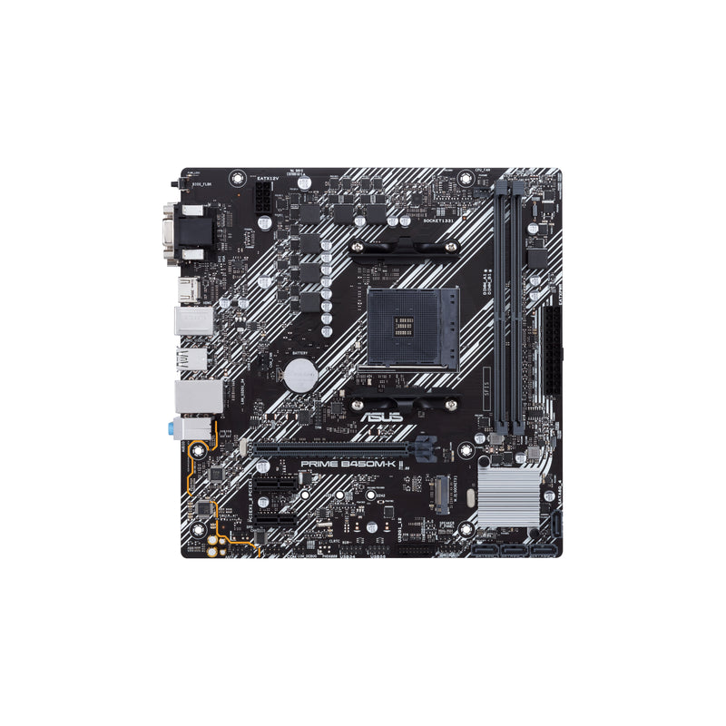 MOTHERBOARD ASUS AMD PRIME B450M-A II SKT AM4 4XDDR4 VGADVIHDMI M