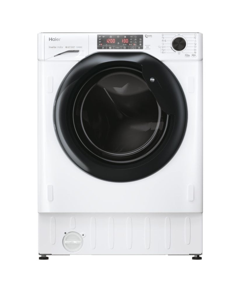 Haier HWDQ90B416FWB máquina de lavar e secar Embutido Carregament