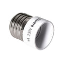 ADAPTADOR DE CASQUILHOE14 A E27 (SO INST. 12V O INFERIORES)