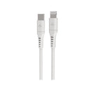 CABLE HUNE ECO USB-C A LIGHTNING 100CM BLANCO